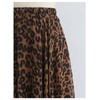 Verdusa Women's Leopard Print Skirt Y2k Goth High Waist Ruffled