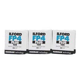 Ilford FP4+ 24 exposures Pack of 3 rolls