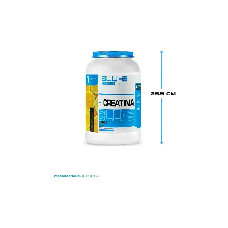 Creatina Blu-e Monohidratada 1k 200 Servicios Varios Full