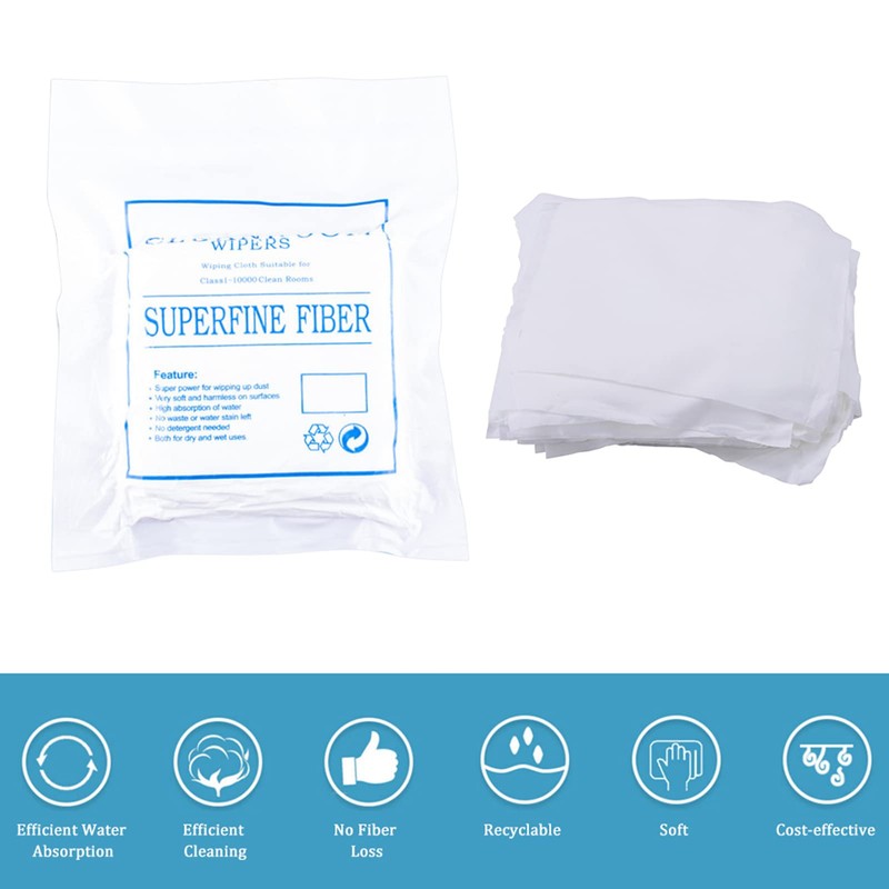 QANYEGN LCD Repair Clean Cloth, Double Sided Microfiber Cleaning Cloths,