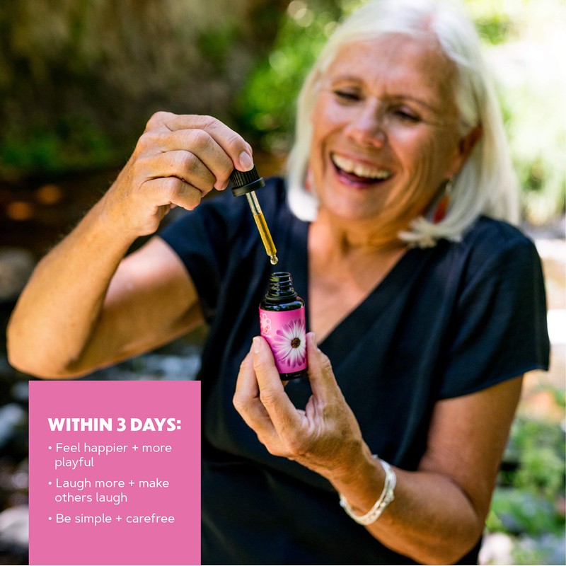 LOTUSWEI Joy Juice Flower Essence Remedy – Boost Mood, Relieve