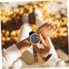 OHPHCALL Delicate Rhinestone Watch Case Compatible Pixel Watch Transparent Pc