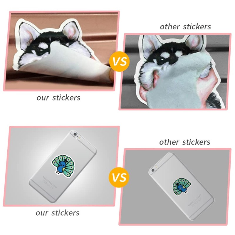 Animal Sticker Set, Waterproof Decals, Sticker Pack, Suitable for Suitcases