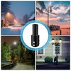 Koiyingnote 3 Inch Round Pole Tenon Adapter for Light Pole,