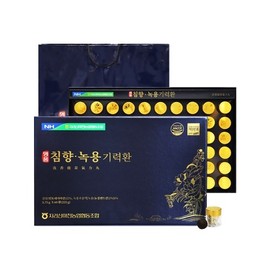 Macheon Nonghyup Premium Agarwood Deer Antler Energy Pills 3.75g 60 Pills / 마천농협 명품 침향 녹용 기력환 3.75g x 60환