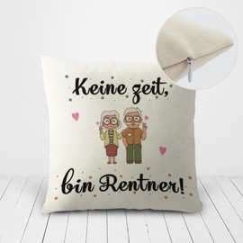 Retirement Gift Woman, Retirement Entry Gift Men, Farewell Gift Colleagues, Retirement Gift, Gifts for Retirement, Gifts for Retirement, Cushion Cover Gifts for Retirement