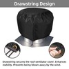Turbine Roof Vent Cover House - Nopwer Roof Turbine Hoods