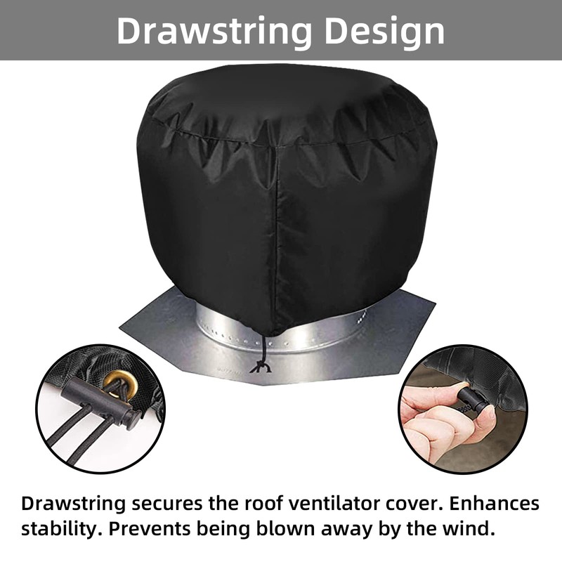 Turbine Roof Vent Cover House - Nopwer Roof Turbine Hoods