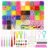 DICLLY Loom Bands Set 4000+ Pieces 40 Colours - DIY