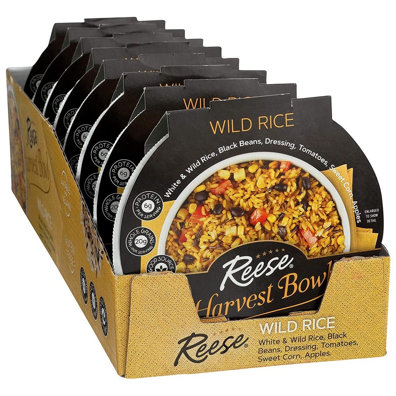 Reese Wild Rice Harvest Bowl | Black Beans, Tomatoes, Corn