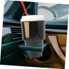 GANAZONO Car Cup Holder Expander Adapter Durable Material Fits Beverages