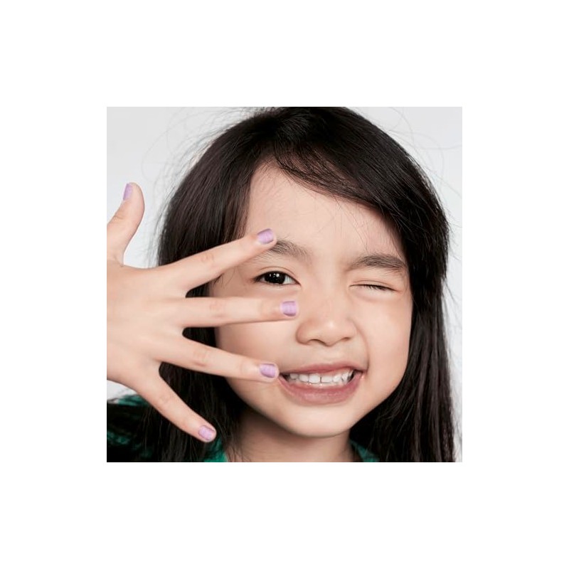 Premium Children's Nail Polish Pearly Mauve, 5 ml, Removable, Child-friendly,