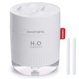 SmartDevil Small Smart Humidifier Desk Humidifier Auto Shut-Off for Bedroom, Babies Room, Office, Home