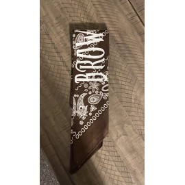 Rothco BROWN PRIDE Bandana Color Brown🟤