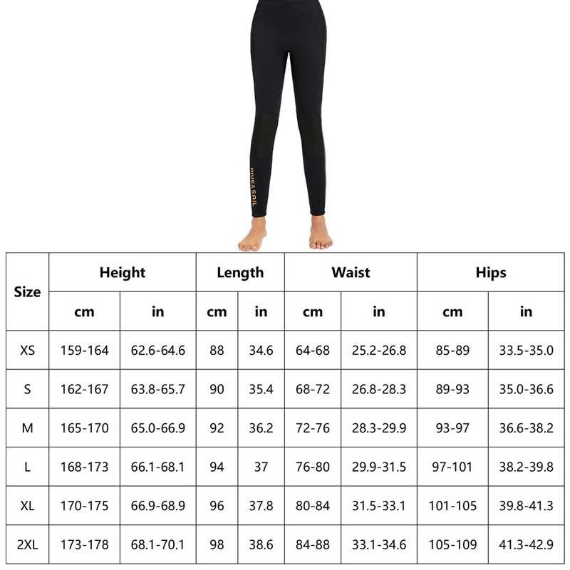 Mingzhe 3mm Neoprene Wetsuit Pants Women Surfing Pants Keep Warm