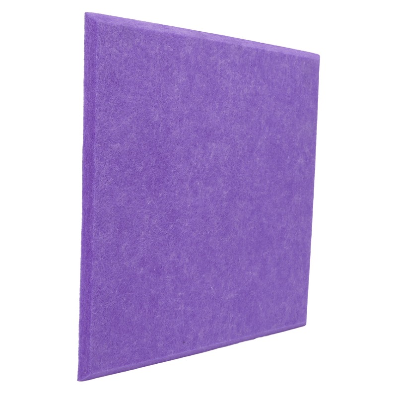 6Pcs Acoustic Absorption Panel Thickened Reduce Reverb SoundProof Padding Absorber(Purple