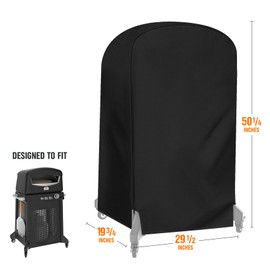 Stanbroil Pizza Oven Cover Fit Blackstone Standing Pizza Oven Model 6825, Heavy Duty 600D Polyester Canvas Pizza Oven Cover Water Resistant