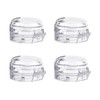 4 Pieces Gas Stove Button Protector Cover, Cooker Switch Protector