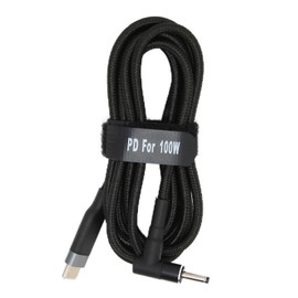 Laptop Charging Cable TypeC to DC Notebook Computer PD EMARK Chips Fast Charging Cable(1.5m )