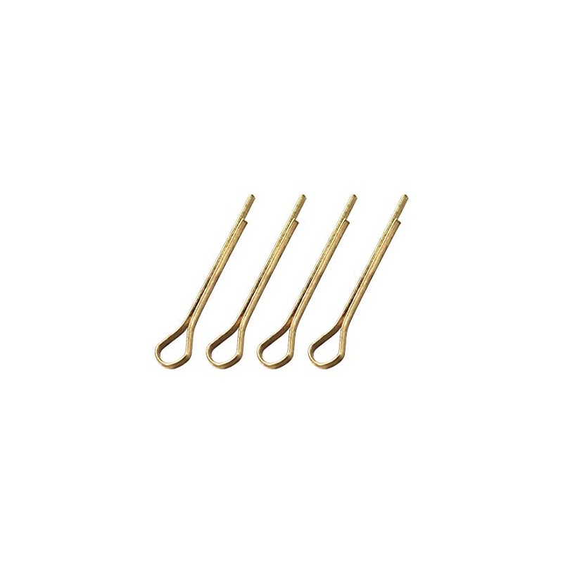 sourcing map Split Cotter Pin - 1.5mm x 16mm (1/16