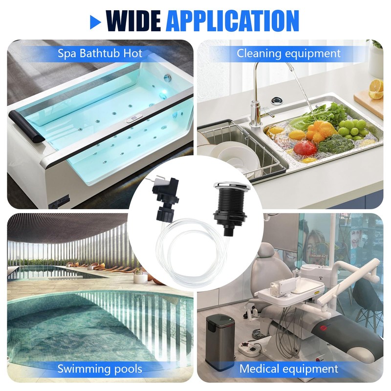 Fuoequl 16A On Off Push Button Switch Jetted Whirlpool Jet