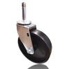 Harper Caster WH35PB 5” X 1 1/4” Stem Caster 7/16”
