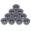 10 Pcs Lathe Carbide Blade Round Wood Turning Cutter High