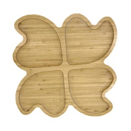 Serving Tray for Kitchen Stylish Organizer Snack Tray Decorative Bread Plates Food Tray Platter Seasoning Organizer by Bigdata&BetterLife