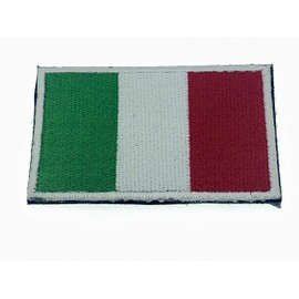 Italy Italian Flag Embroidered Airsoft Velcro Patches