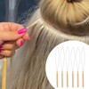 6 Pack Hair Extension Beader Hair Extension Loop Needle Threader