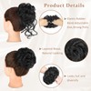 Vigorous Messy Bun Hair Piece for Women - 2PCS Synthetic