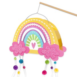 Ursus 18810099F Lantern Craft Set, Cute Rainbow, Approx. 21.8 x 31 x 10.3 cm, Medium