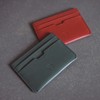 Vaultskin MOORGATE Slim Card Holder – Minimalist Leather Wallet with
