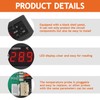 4-Wire PWM 12V 3A Fan Temperature Controller,Circular Head