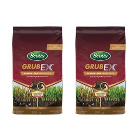 Scotts GrubEx1 Season Long Grub Killer - Kills and Prevents for Up to 4 Months, Treats 10,000 sq. ft. (2-Pack)