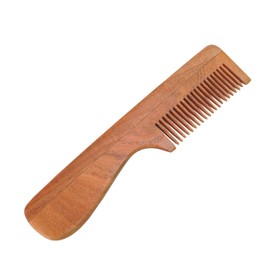 Natural Pure Neem Comb For Hair and Scalp Health, Promotes Hair Growth, Reduces Hair Fall - FINE TOOTH COMB