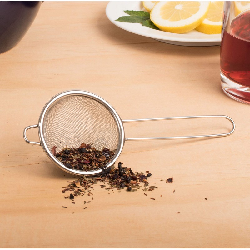 HIC Harold Import Co. HIC Tip Tea Strainer, 18/8 Stainless