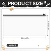 ReliThick 300 Pack Mesh Zipper Pouches Bulk, 9.5 * 4.3