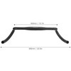 Bicycle Handlebar Full Carbon Fiber 30 Degree Curved Handlebar for