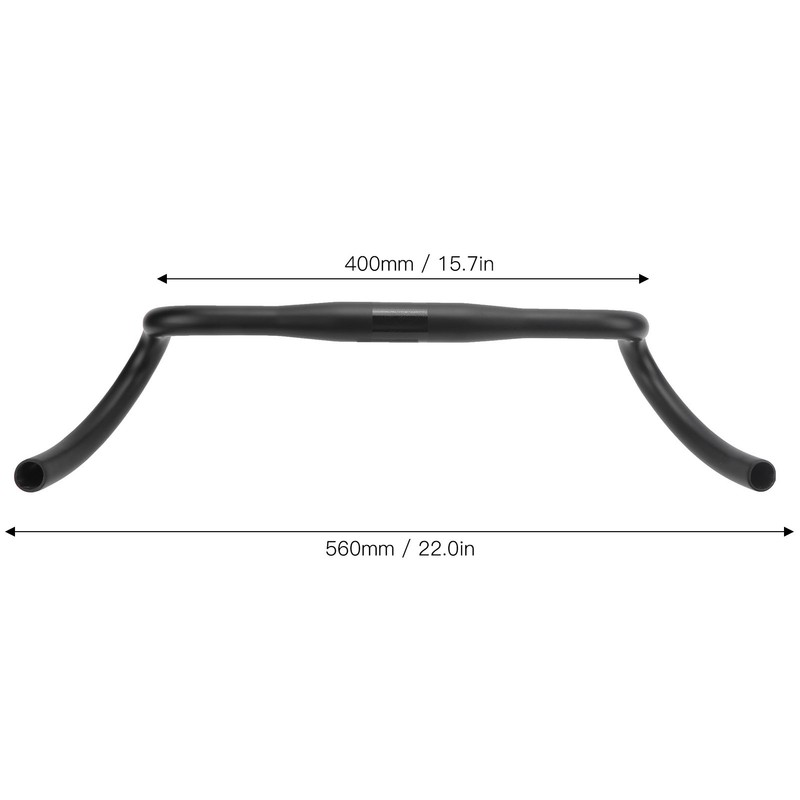 Bicycle Handlebar Full Carbon Fiber 30 Degree Curved Handlebar for