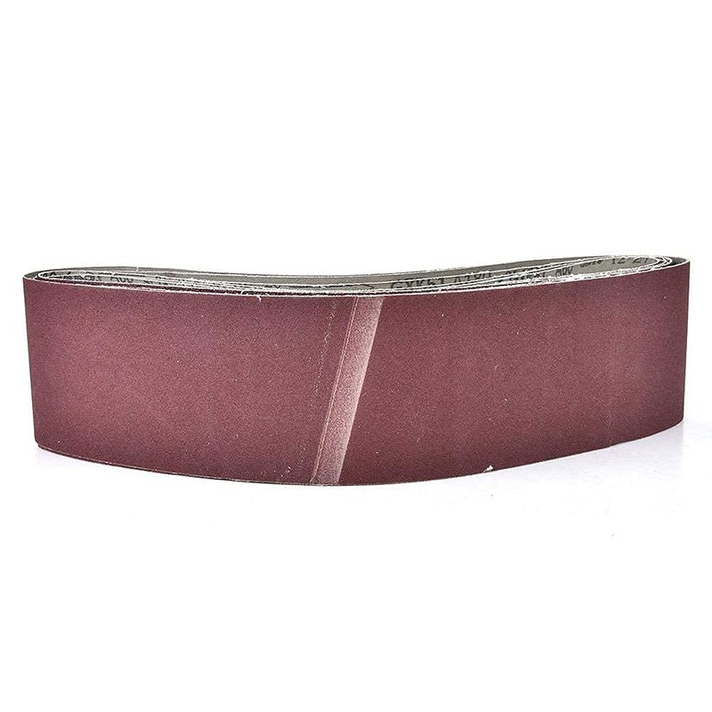 6-Piece GXK51-B 915 x 100 mm Oxidised Aluminium Oxide Sanding
