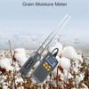 Grain Meter, Digital LCD Display Digital Handheld Humidity Analyzer Humidity