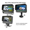 7" 1080P AHD Wired Reverse Rear View Backup Camera System,