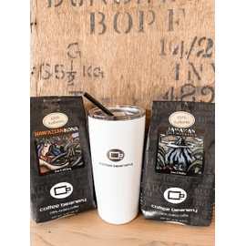 Coffee Beanery Hawaiian Kona 100% Authentic Specialty Coffee - 12oz. Coffee Bag (Whole Bean)