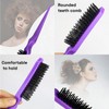 Wide Tooth Detangler Comb Set, 8 Pcs Rat Tail Curly