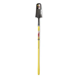 Nupla - 72095 SS16L-E Ergo Power Sharp Shooters Drain Spade, 16" Hollow Back Blade, Ergo Grip, 16 Gauge, 48" Long Handle