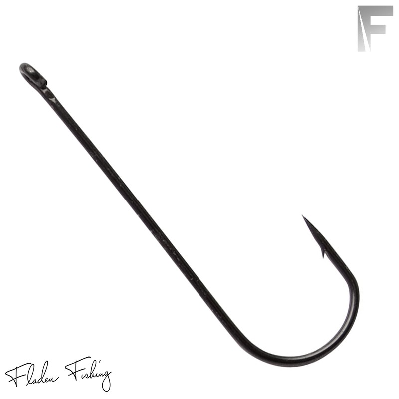 FLADEN - Black Aberdeen Sea Fishing Hooks Bulk Packs Barbed