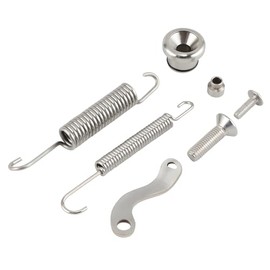 NICECNC Side Stand Springs Kit Stainless Steel Compatible with KTM 250 350 450 XCF 2016 125-500 EXC EXC-F XC XCW XC-W XCW TPI XCW Six Days XCF XCF-W 17-22 150-500 EXC EXC-F XCW I XCW 2023,See Fitment