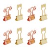 100pcs Binder Clips for Student Strong Clamping Force Metal Arrows