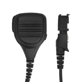 Pdflie Palm Speaker Hands free Radio Mic Heavy Duty Remote Speaker Microphone for Motorola XPR3300 XPR3300e XPR3500 XPR3500e DP2000 DP2400 DP2600 DP3441 Walkie Talkies